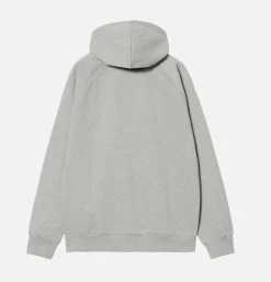Sweat Hooded Chase Grey Heath