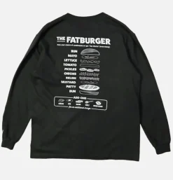Tee Shirt Long Sleeves Fat Black