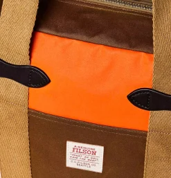 Tincloth Zipper Tote Tan