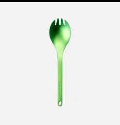 Titanium Spork Green