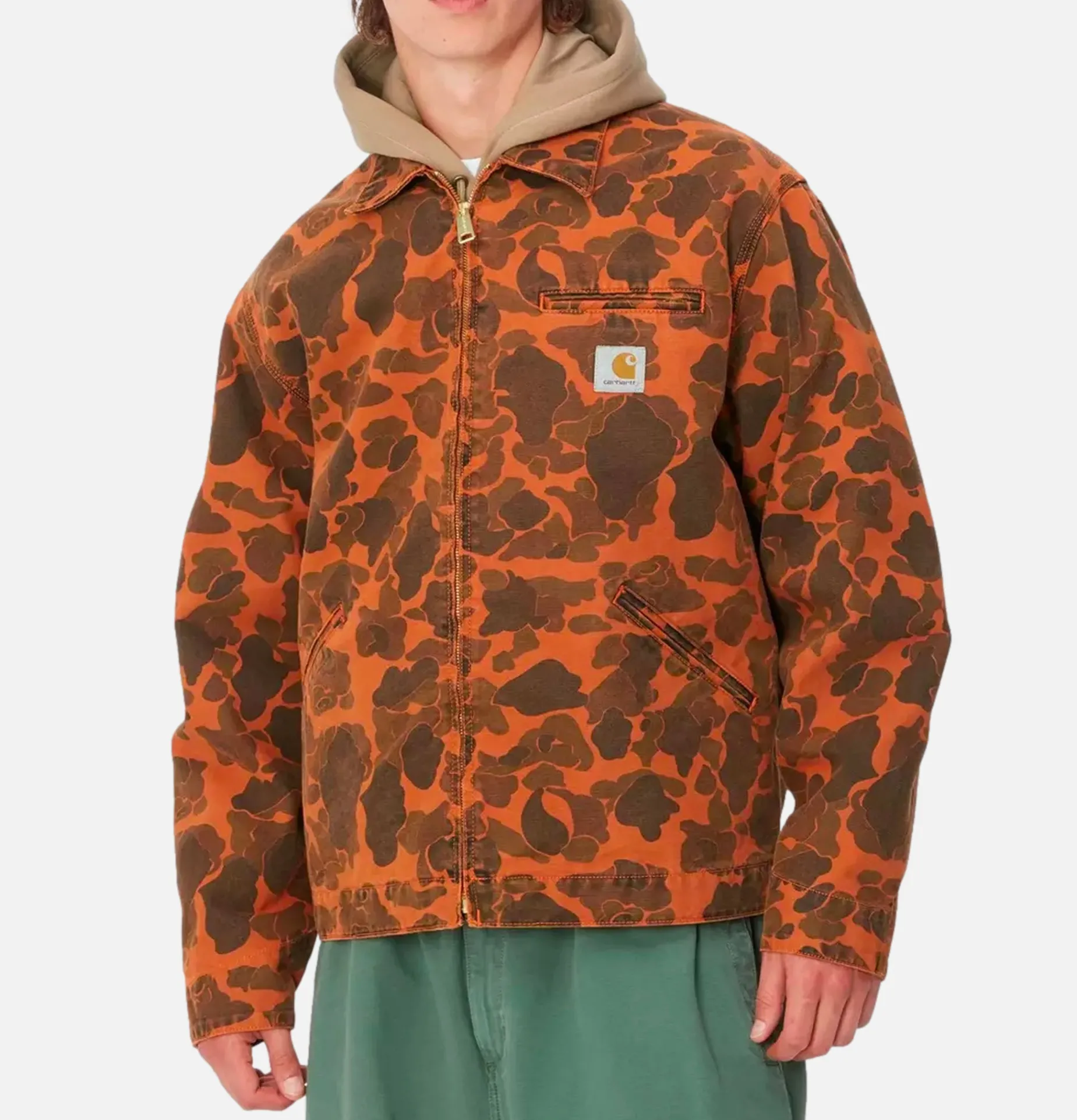 Veste Detroit Camo Duck Tumeric