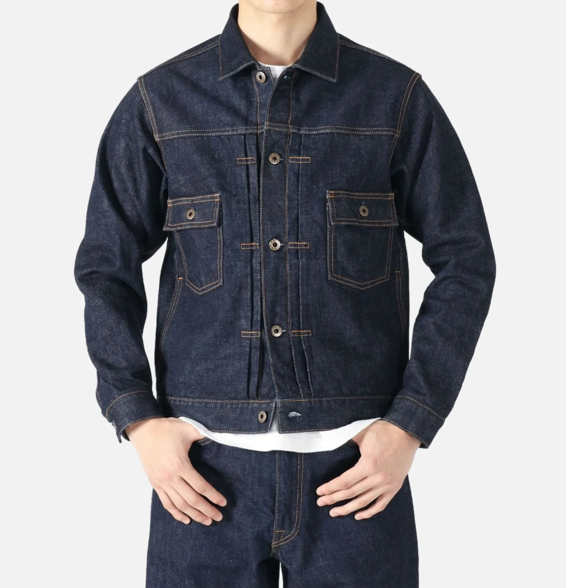 Veste en Jean Type2 14.8oz Blue