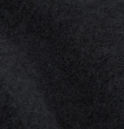 Zip Waistcoat Wool Black